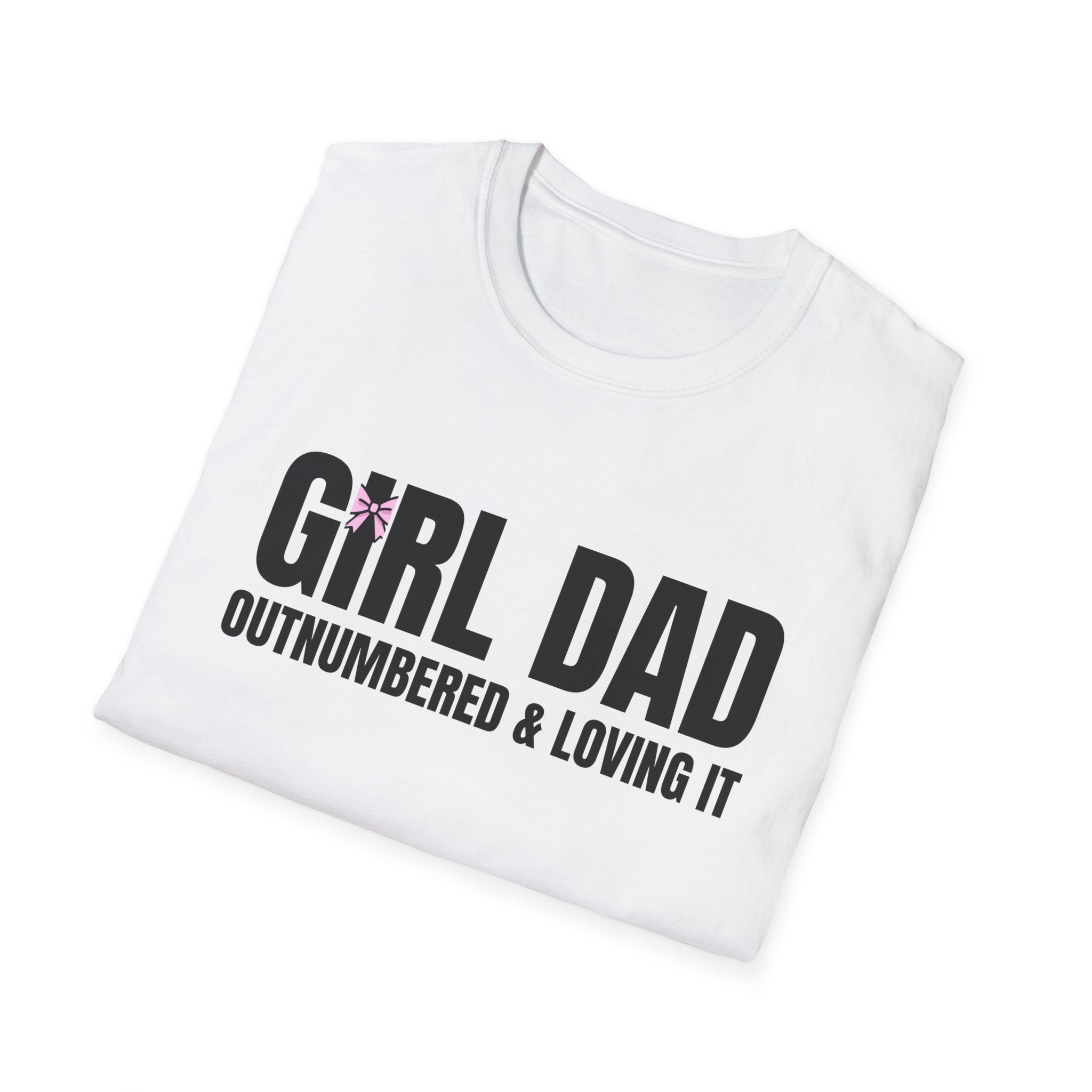 Comical Girl Dad T-Shirt — Funny Dad Tee for Daughters