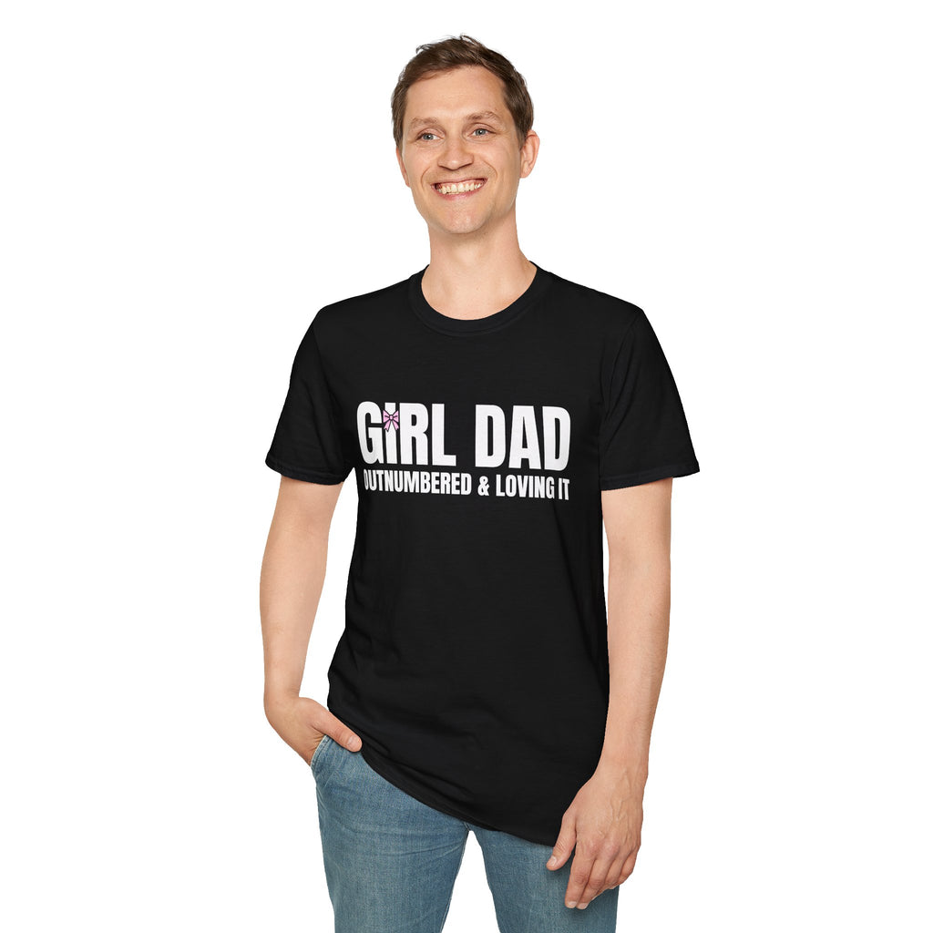 Comical Girl Dad T-Shirt — Funny Dad Tee for Daughters