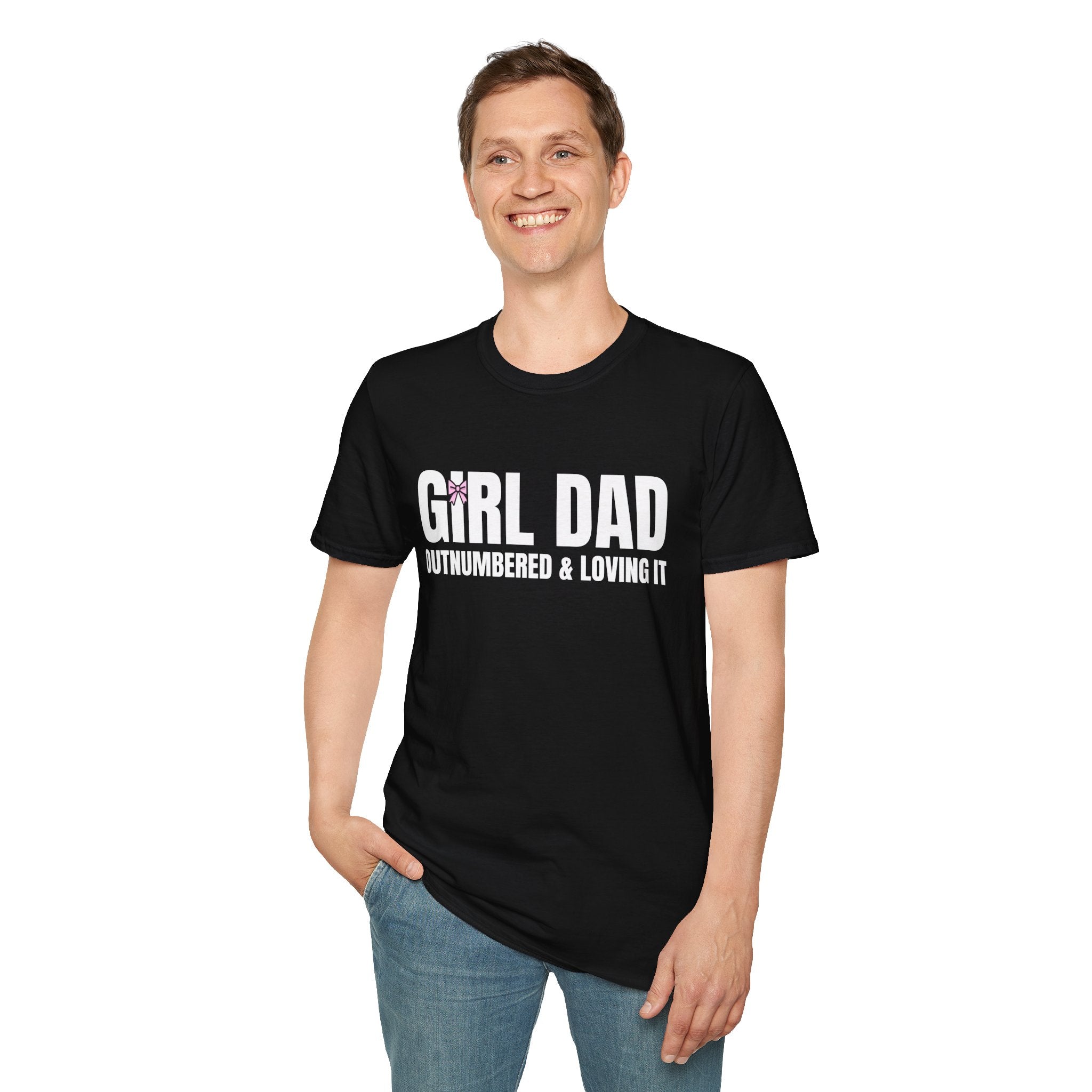 Comical Girl Dad T-Shirt — Funny Dad Tee for Daughters