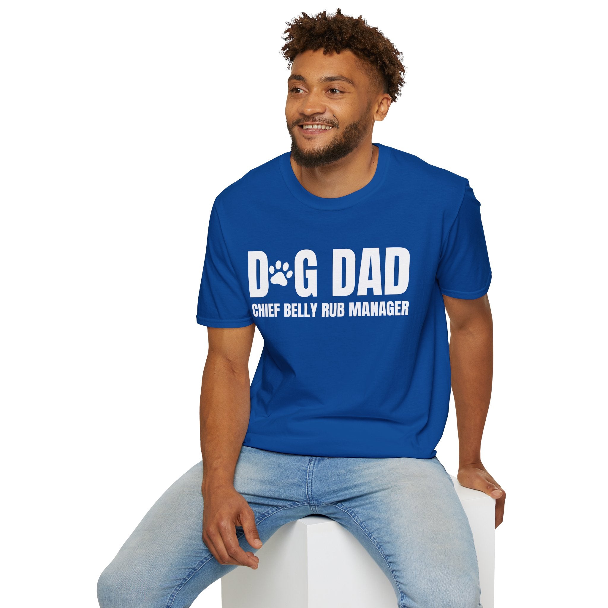 Dog Dad Funny T-Shirt — Funny Dog Dad Tee for Pet Lovers