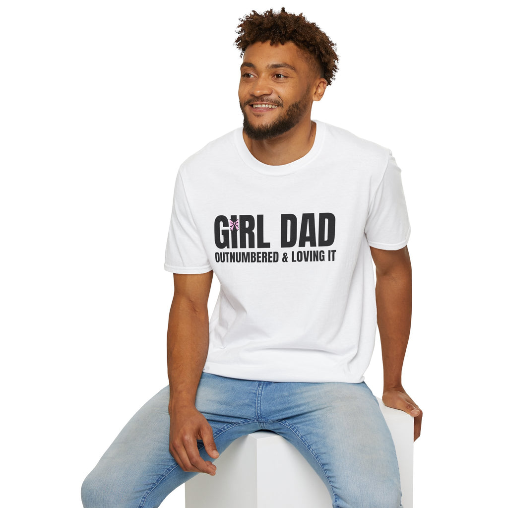Comical Girl Dad T-Shirt — Funny Dad Tee for Daughters