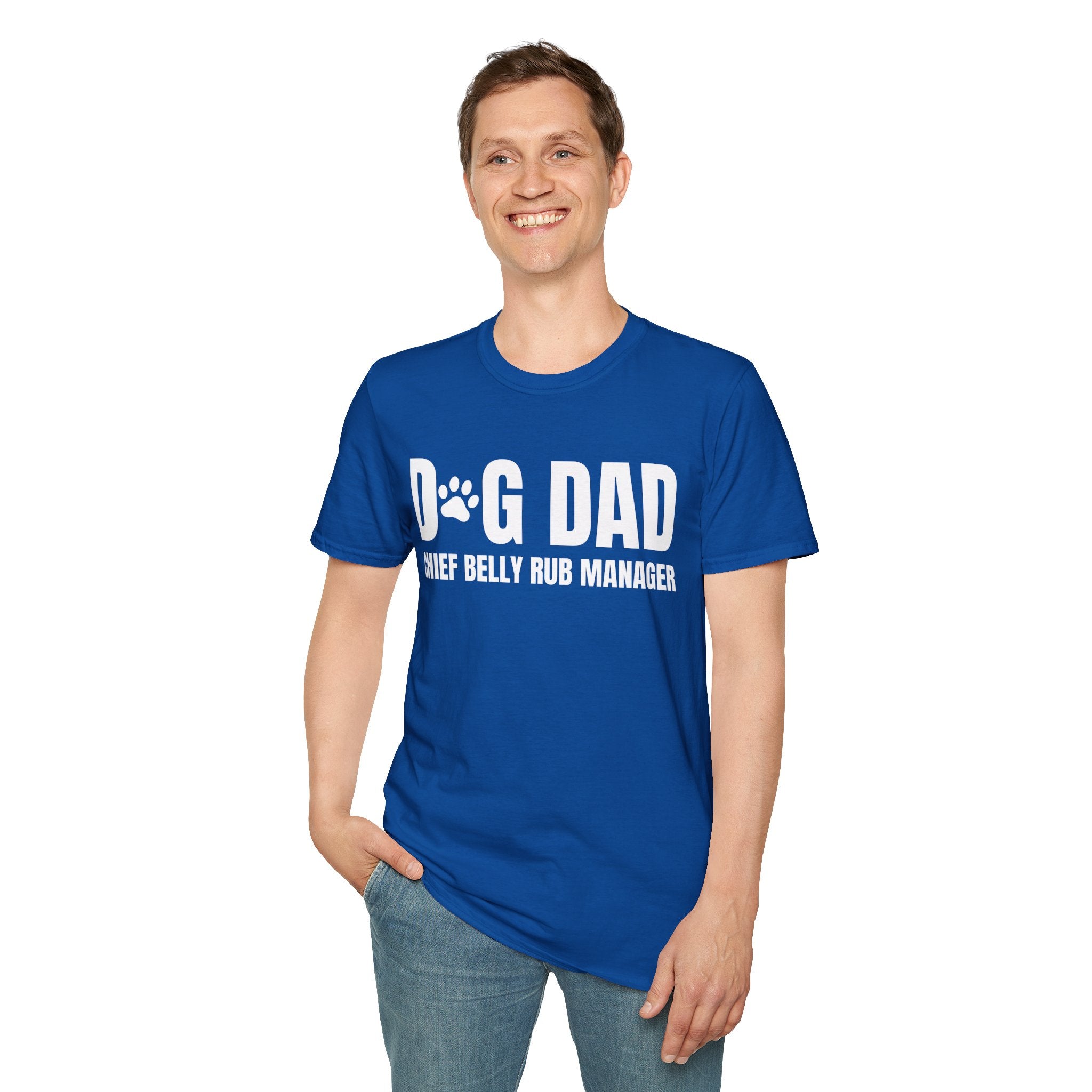 Dog Dad Funny T-Shirt — Funny Dog Dad Tee for Pet Lovers