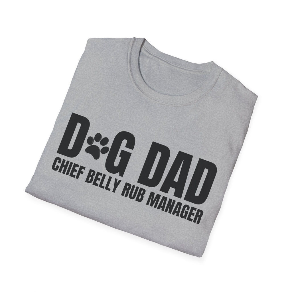 Dog Dad Funny T-Shirt — Funny Dog Dad Tee for Pet Lovers