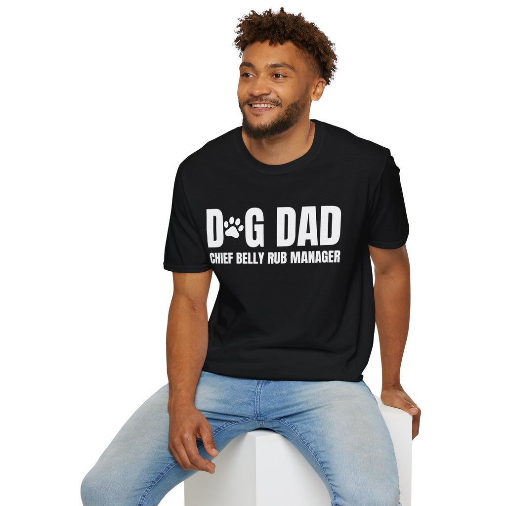 Dog Dad Funny T-Shirt — Funny Dog Dad Tee for Pet Lovers