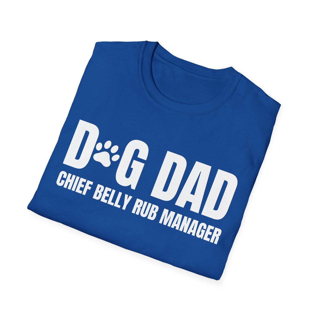 Dog Dad Funny T-Shirt — Funny Dog Dad Tee for Pet Lovers